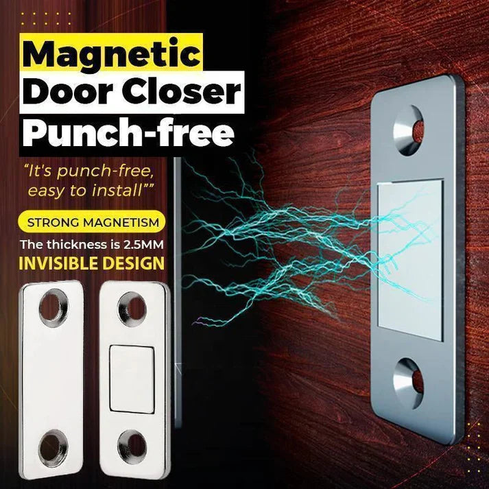 (Pack of 3 Set) Strong Door Closer Magnetic Door Catch Door Magnet