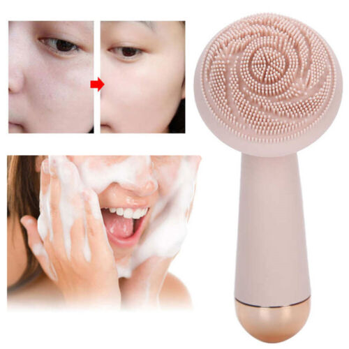 Electric Facial Brush Skin Massager Electric Face Brush USB Clean Waterproof