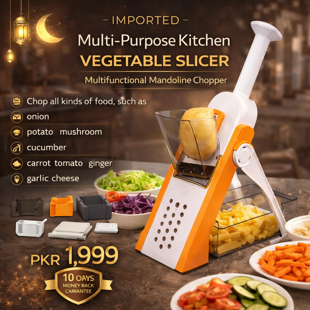 Imported Multi-Purpose Kitchen Vegetable Slicer