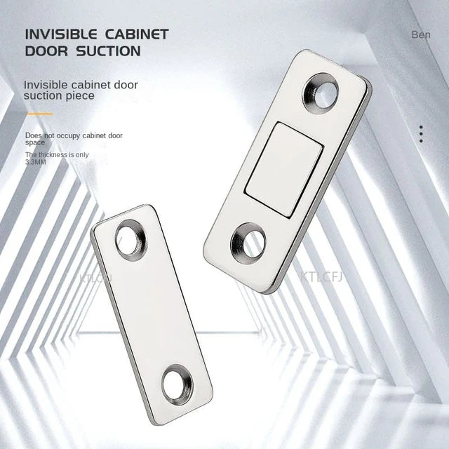 (Pack of 3 Set) Strong Door Closer Magnetic Door Catch Door Magnet