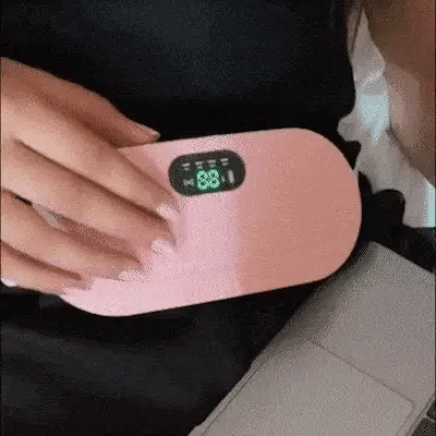 Portable Menstrual Heating Pad with 3 Heat Levels & 3 Vibratio
