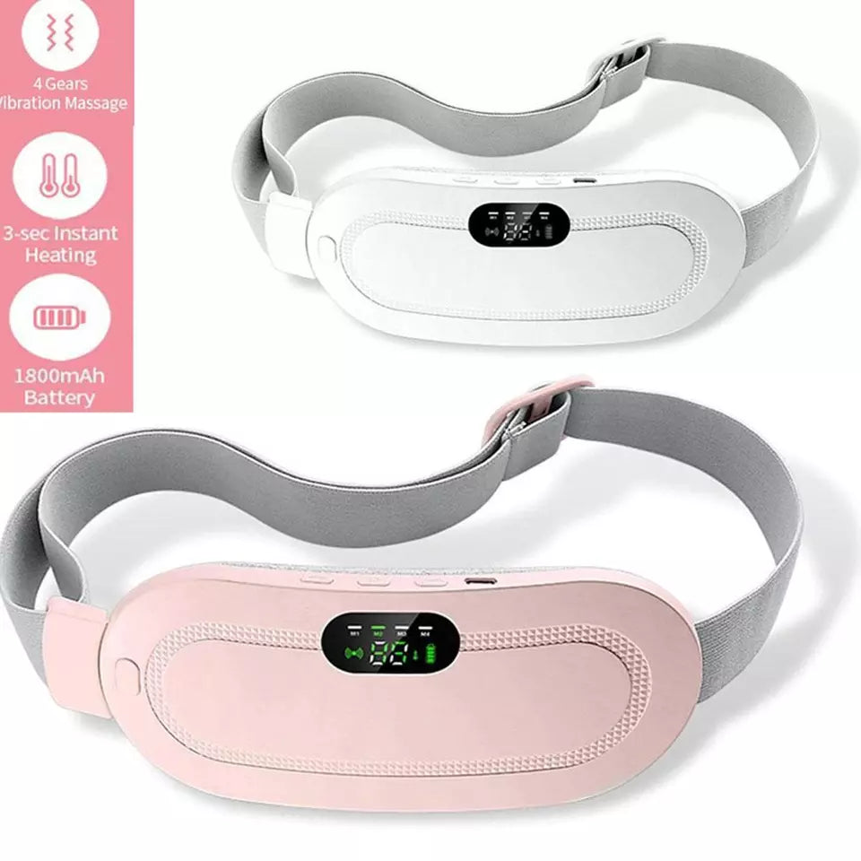Portable Menstrual Heating Pad with 3 Heat Levels & 3 Vibratio